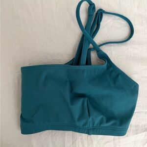 Babaton Aritzia Teal Bikini Top
